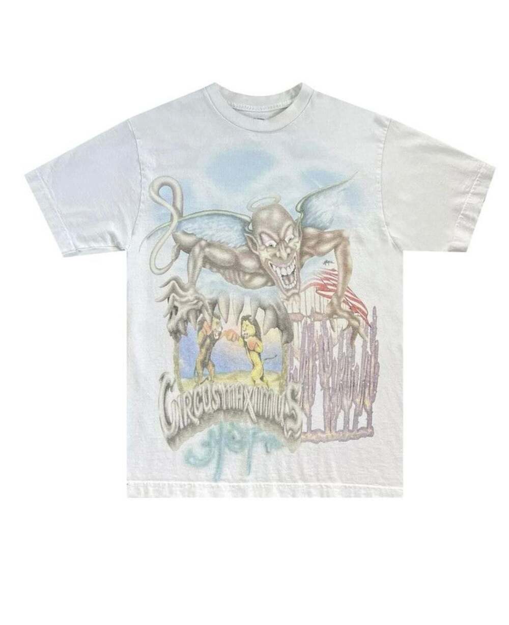 Travis Scott Utopia Circus Maximus 2023 Tour III Graphic T-Shirt